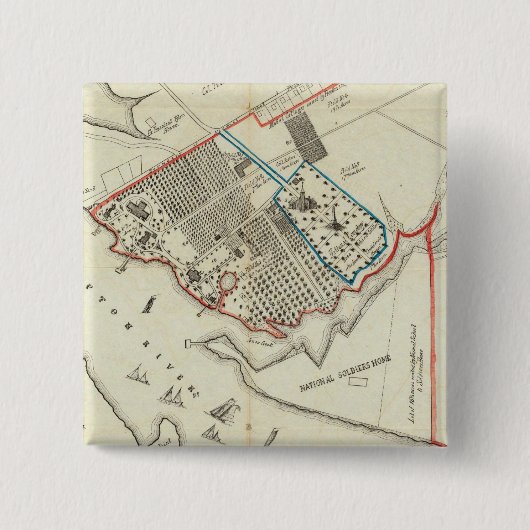 ハンプトン·ノーマルの財産計画 缶バッジ (正面)