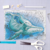 ハンプバックファミリヴィンテージマップ 薄葉紙 (クラフト)