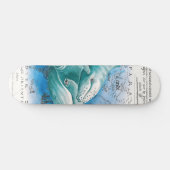 ハンプバックファミリーヴィンテージマップ スケートボード (横)