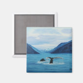 ハンプバックヘブンマグネット マグネット (正面/裏面)