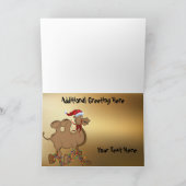 ハンプメリーデイクリスマスラクメル金ゴールドウーットウォート シーズンカード (内部)