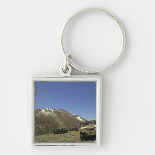 ハンプ川が再送現場に停まっている キーホルダー (正面)