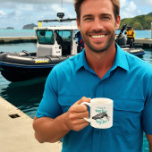 ハンプ・デイ・コーヒー・マグカップの鯨 コーヒーマグカップ