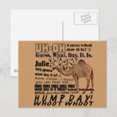 ハンプ・デイ！ ポストカード (正面/裏面)