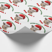 ハンプ・デイ・ラクダ・メリー・クリスマス ラッピングペーパー (角)