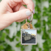 ハンベはモレヘッドシティの桟橋に座る キーホルダー (手)