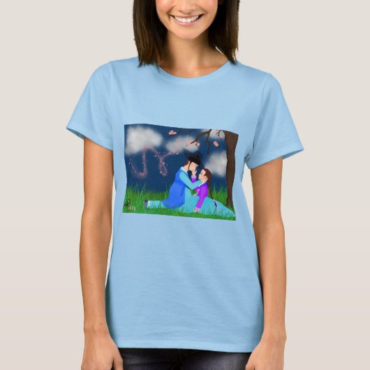 ハンボックカップル♥ Tシャツ (正面)