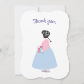 ハンボックガールグリーティングカード サンキューカード (正面)