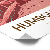 ハンボルットレッドウッズ州パークアベニューオブザジャイアンツ ポスター (角)