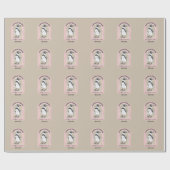 ハンボルトペ日本の書ンギン ラッピングペーパー (フラット)