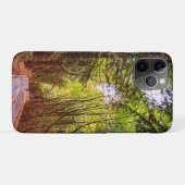 ハンボルト秋の緑の木々を通る湿った道 Case-Mate iPhoneケース (裏面(横))