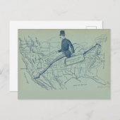 ハンマロウブローズ。広告 ポストカード (正面/裏面)