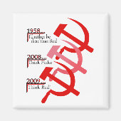 ハンマロシアのー及び鎌エンブレム磁石 マグネット (正面)