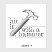 ハンマーで打つ シール (シート)