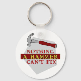 ハンマーで止められないおもしろいデザイン キーホルダー