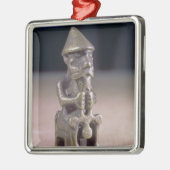 ハンマーとのトール、小像はアイスランドで見つけました メタルオーナメント (左)