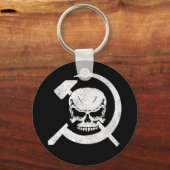 ハンマーとスカル鎌 キーホルダー (正面)