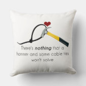 ハンマーとストラップ クッション (裏面)