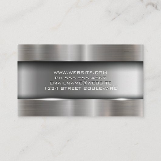 ハンマーとレンチ |建築 名刺 (裏面)