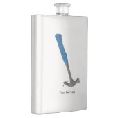 ハンマーと爪、 ネイル大工 フラスク (右)