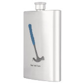 ハンマーと爪、 ネイル大工 フラスク (左)