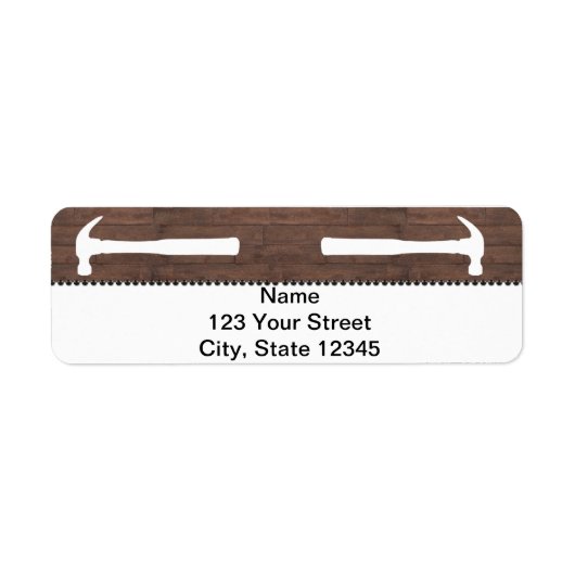 ハンマーと爪、 ネイル建築 ラベル (正面)