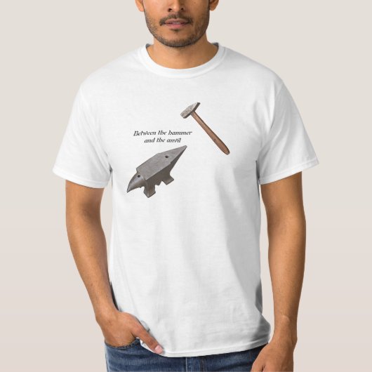 ハンマーと金敷間 Tシャツ (正面)