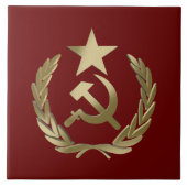 ハンマーと鎌 タイル (正面)