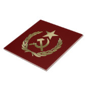 ハンマーと鎌 タイル (側面)