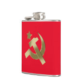 ハンマーと鎌 フラスク (左)