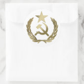 ハンマーと鎌 ラウンドシール (バッグ)