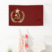 ハンマーと鎌 横断幕 (インサイチュ)