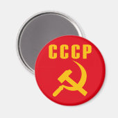 ハンマーと鎌ccp ussr マグネット (正面/裏面)
