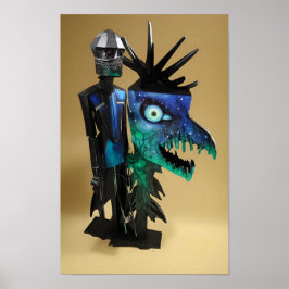 ハンマーによるシュールレアリズムの非常識な生物学 ポスター