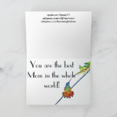 ハンマーのお母さんの日カード カード (内部)