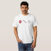 ハンマーの時間をストップ Tシャツ (正面フル)