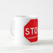 ハンマーの時間! コーヒーマグカップ (正面左)