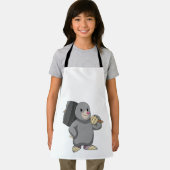 ハンマーを使ったモグラ エプロン (インサイチュ)