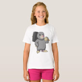 ハンマーを使ったモグラ Tシャツ (正面フル)