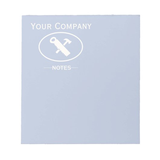 ハンマーアンドソーデザイン ノートパッド (正面)