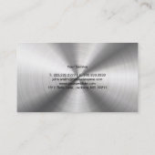 ハンマーアンドツールプロフェッショナルメタル 名刺 (裏面)