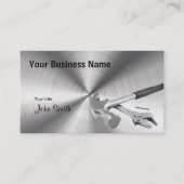 ハンマーアンドツールプロフェッショナルメタル 名刺 (正面)