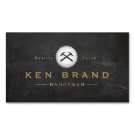 ハンマーアンド丸鋸 マグネット名刺