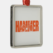 ハンマーサイクリング メタルオーナメント (右)