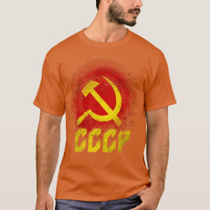 ハンマーシブル・ソ連CCCP共産主義 Tシャツ