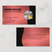 ハンマースレンチとソー | 建築 名刺 (正面/裏面)