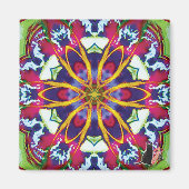 ハンマーズ万華鏡のように千変万化するパターン磁石 マグネット (正面)