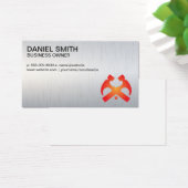 ハンマーズ&ホーム |金属の背景 (デスク)