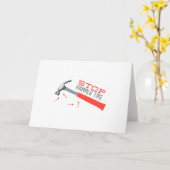 ハンマータイム カード (黄色い花)