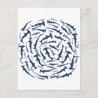 ハンマーハイハンマーヘッドシャークスキューバダイビング ポストカード